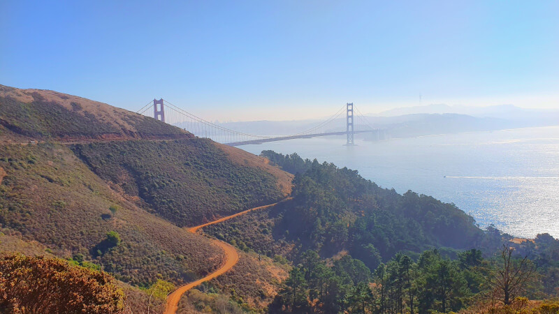Primeiro Mirante com Vista para a Ponte Golden Gate – Super Viajantes