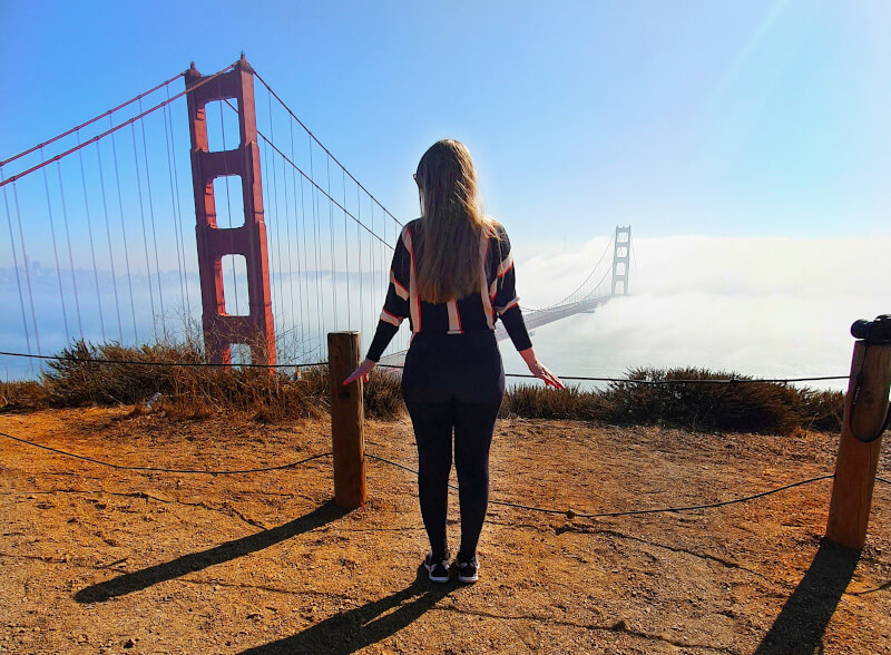 Terceiro Mirante com Vista para a Ponte Golden Gate – Super Viajantes