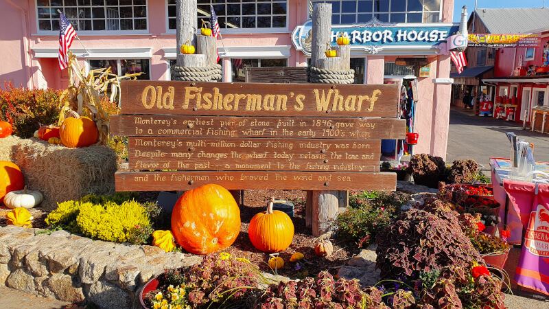 Old Fisherman’s Wharf em Monterey na California - Super Viajantes.