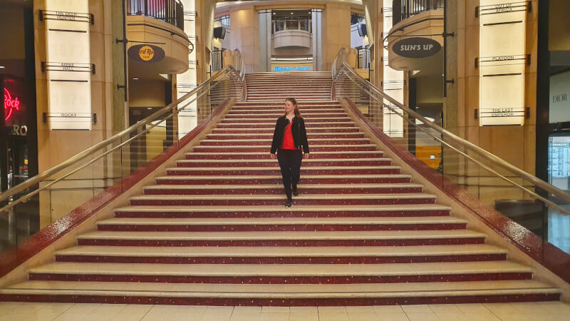 Escadarias do Teatro do Oscar – Super Viajantes.