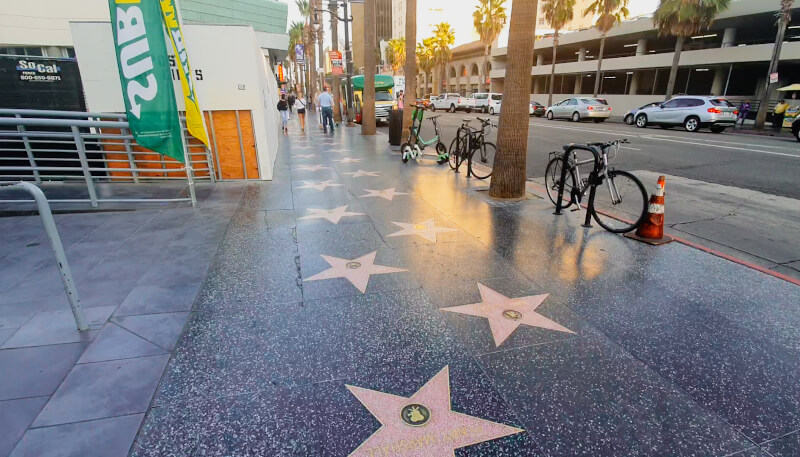Calçada da Fama em Hollywood em Los Angeles – Super Viajantes.