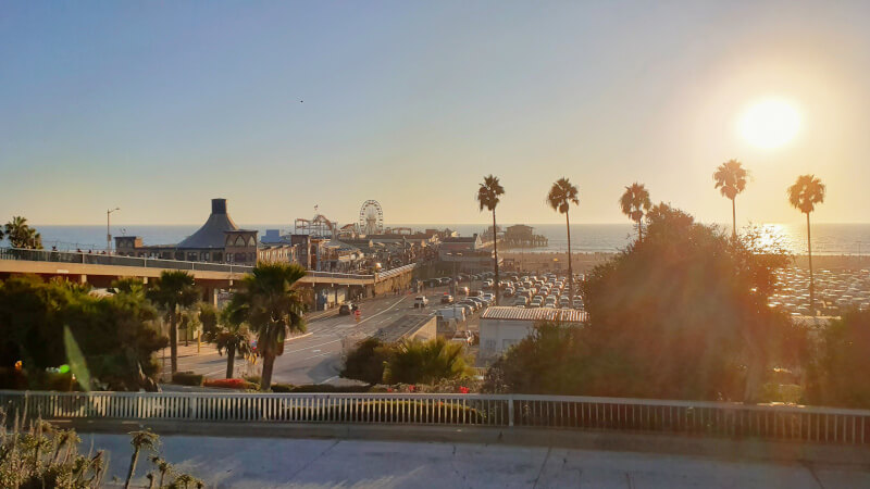 Praia de Santa Monica em Los Angeles – Super Viajantes.