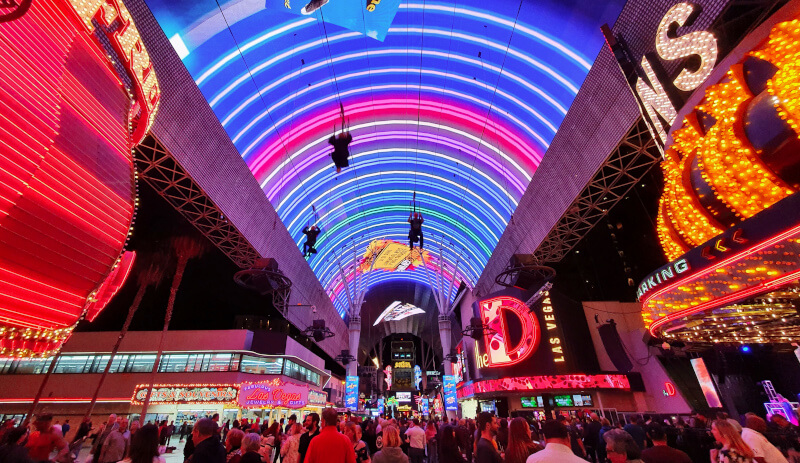 Fremont Street em Las Vegas – Super Viajantes.