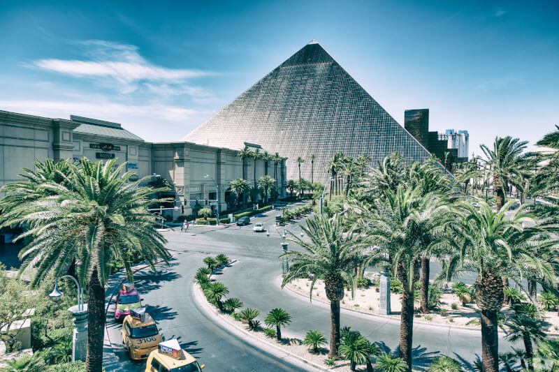 Hotel Luxor em Las Vegas – Fonte: Banco de Imagens.