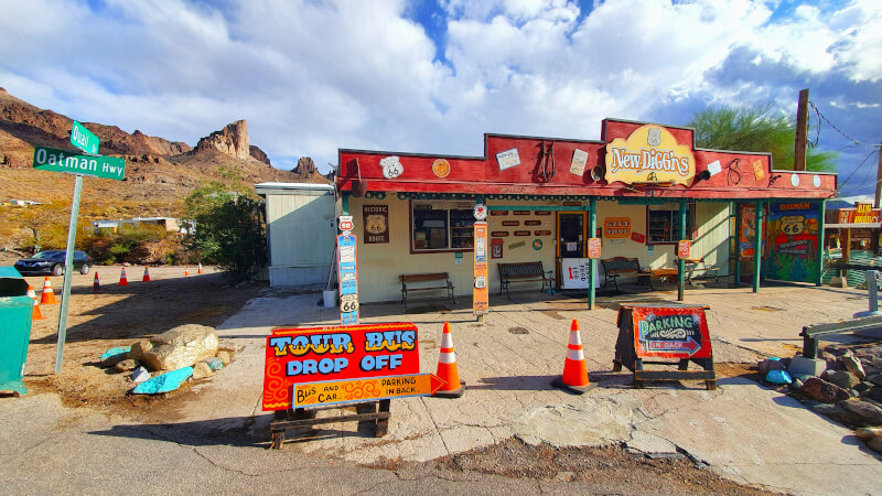 Cidade Oatman no Arizona na Rota 66  – Super Viajantes.