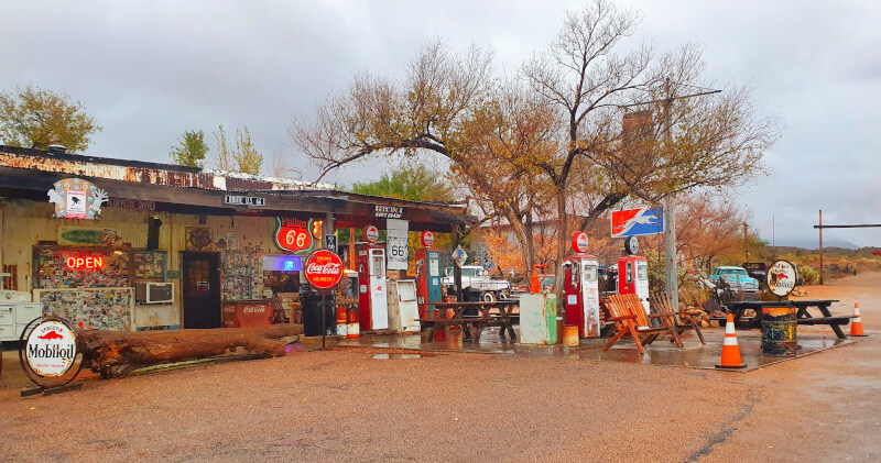 Hackberry General Store na Rota 66 – Super Viajantes.