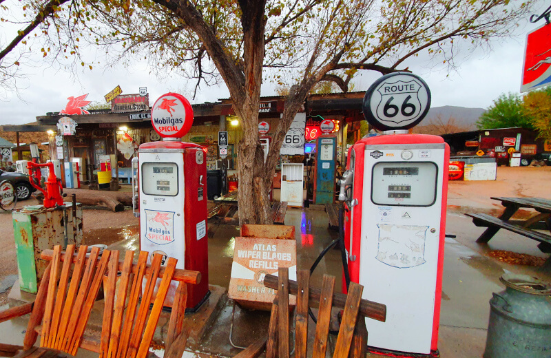 Hackberry General Store no Arizona na Rota 66 – Super Viajantes.