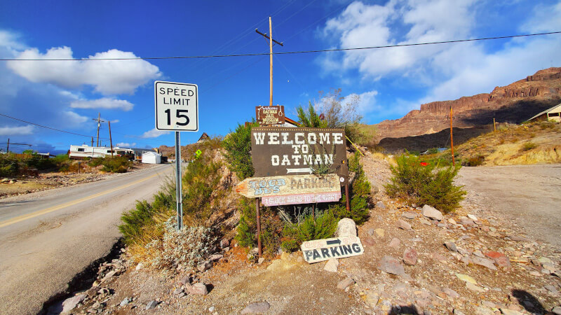 Oatman no Arizona – Super Viajantes.