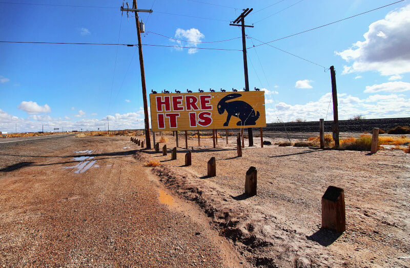 The Jack Rabbit Trading Post na Rota 66 – Super Viajantes.