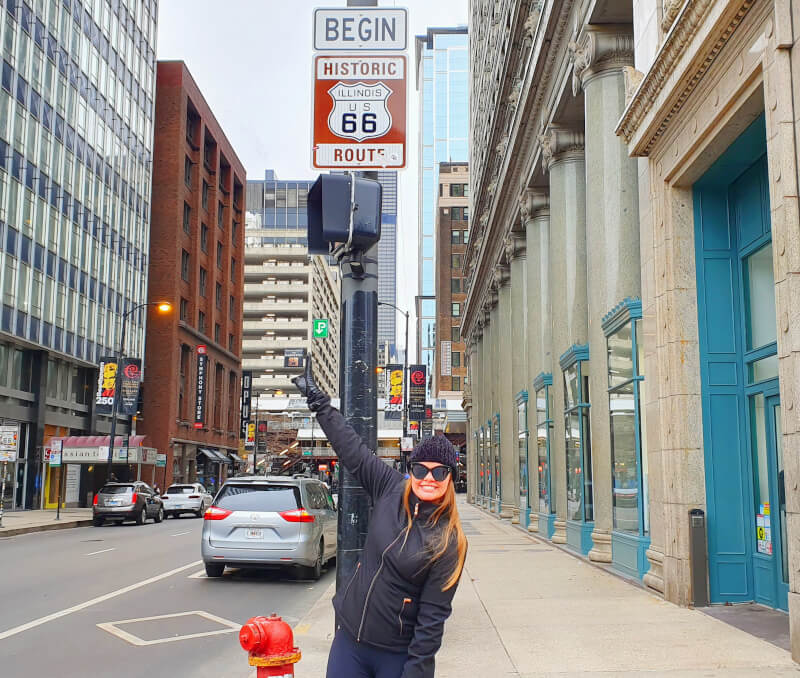 Historic Route 66 Begin Sign – Super Viajantes.