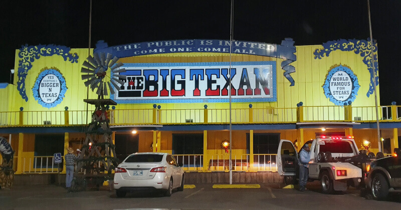 The Big Texan na Rota 66 - Super Viajantes.