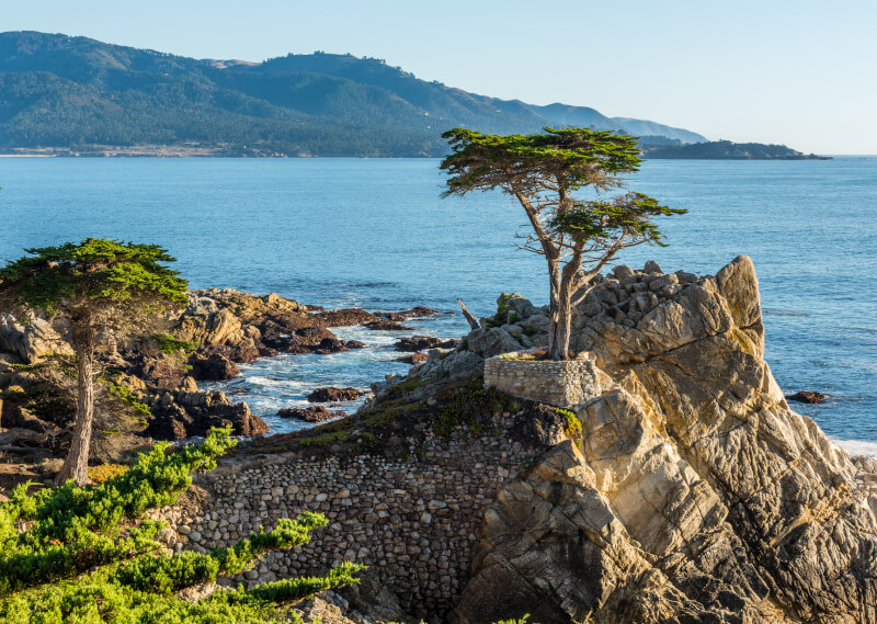 17 Mile Drive na Highway 1 – Fonte: Banco de Imagens.
