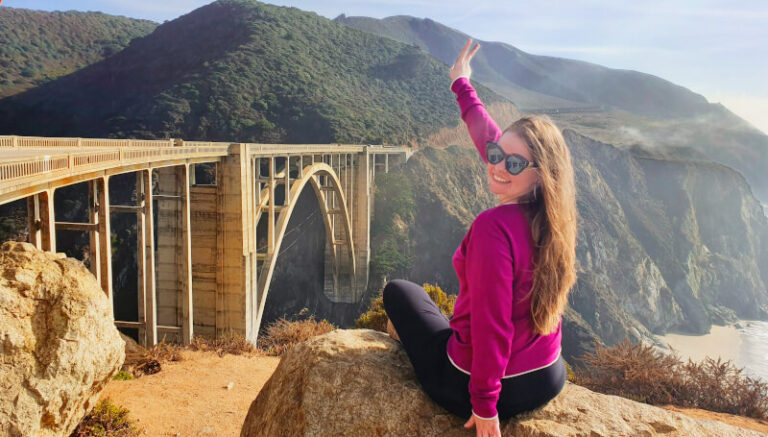 Bixby Creek Bridge na Highway 1 – Super Viajantes.