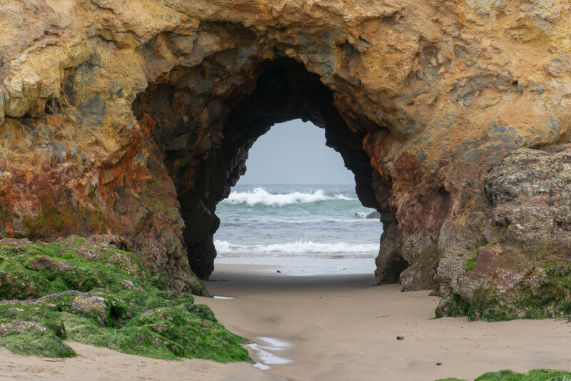 Pescadero State Beach na Highway 1 – Fonte: Banco de Imagens.