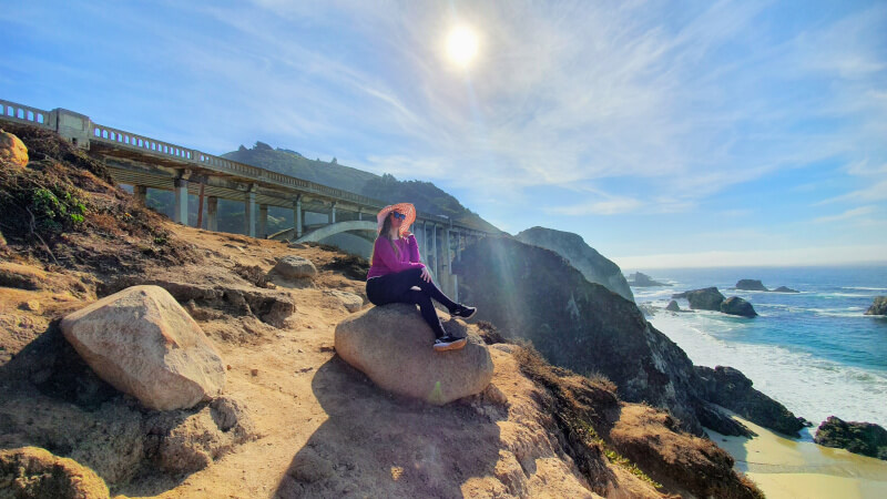 Rocky Creek Bridge em Big Sur – Super Viajantes.