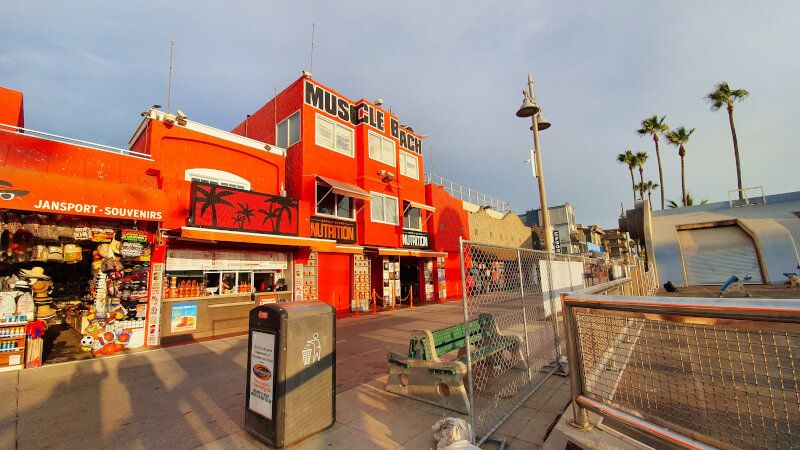 Muscle Beach em Venice – Super Viajantes.