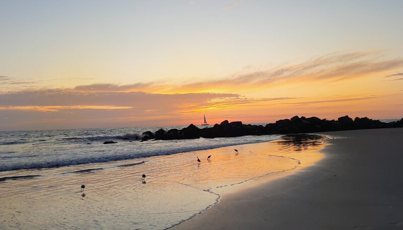 Pôr do Sol em Venice Beach – Super Viajantes.