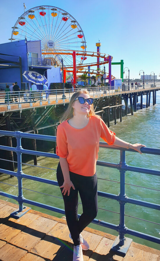 Píer de Santa Monica em Los Angeles – Super Viajantes.