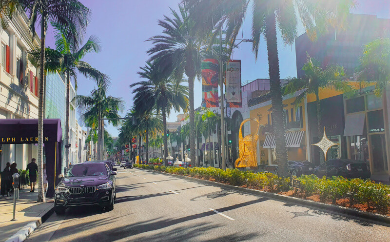 Rodeo Drive em Beverly Hills – Super Viajantes. 