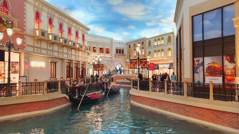 Canais do Hotel The Venetian em Las Vegas – Super Viajantes.