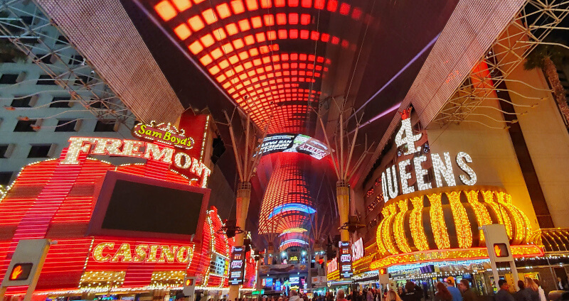 Fremont Street em Las Vegas – Super Viajantes.