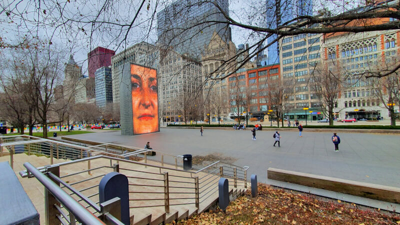 Crown Fountain - Chicago - Super Viajantes